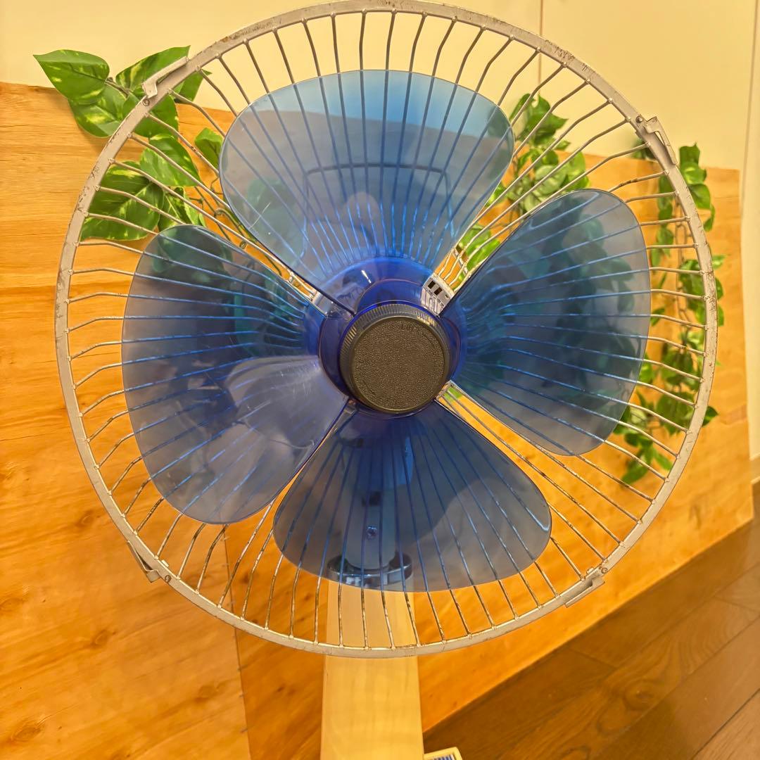 【希少！動作品】Toshiba H-30RM 水連　扇風機　昭和レトロ　箱付
