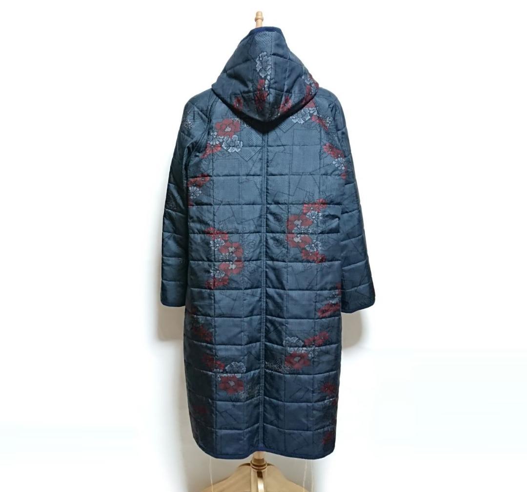 着物リメイク キルティング/ラグランコート【5148】