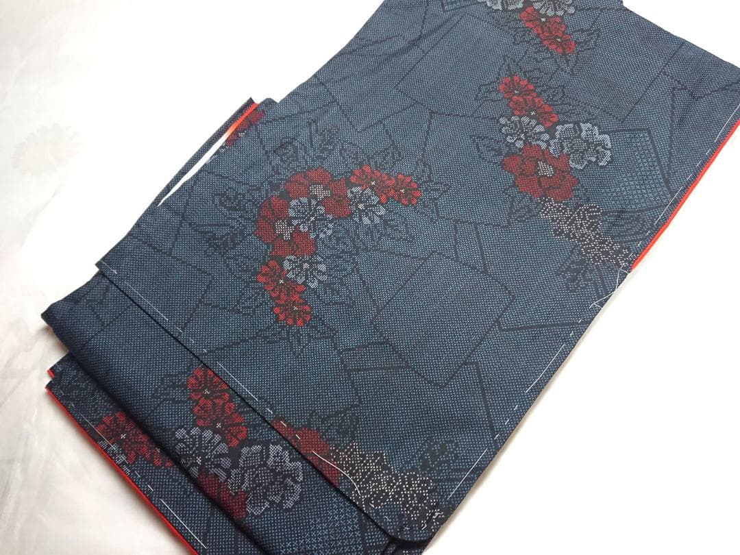 着物リメイク キルティング/ラグランコート【5148】