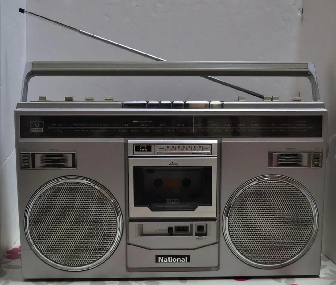 National 動作確認済み RX-5100 昭和レトロラジカセ AMFM