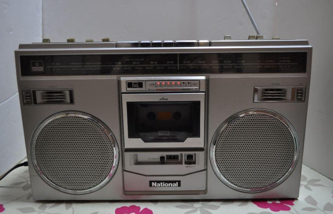 National 動作確認済み RX-5100 昭和レトロラジカセ AMFM