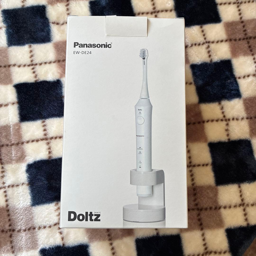 Panasonic 音波振動ハブラシ ドルツEW-DE24-W