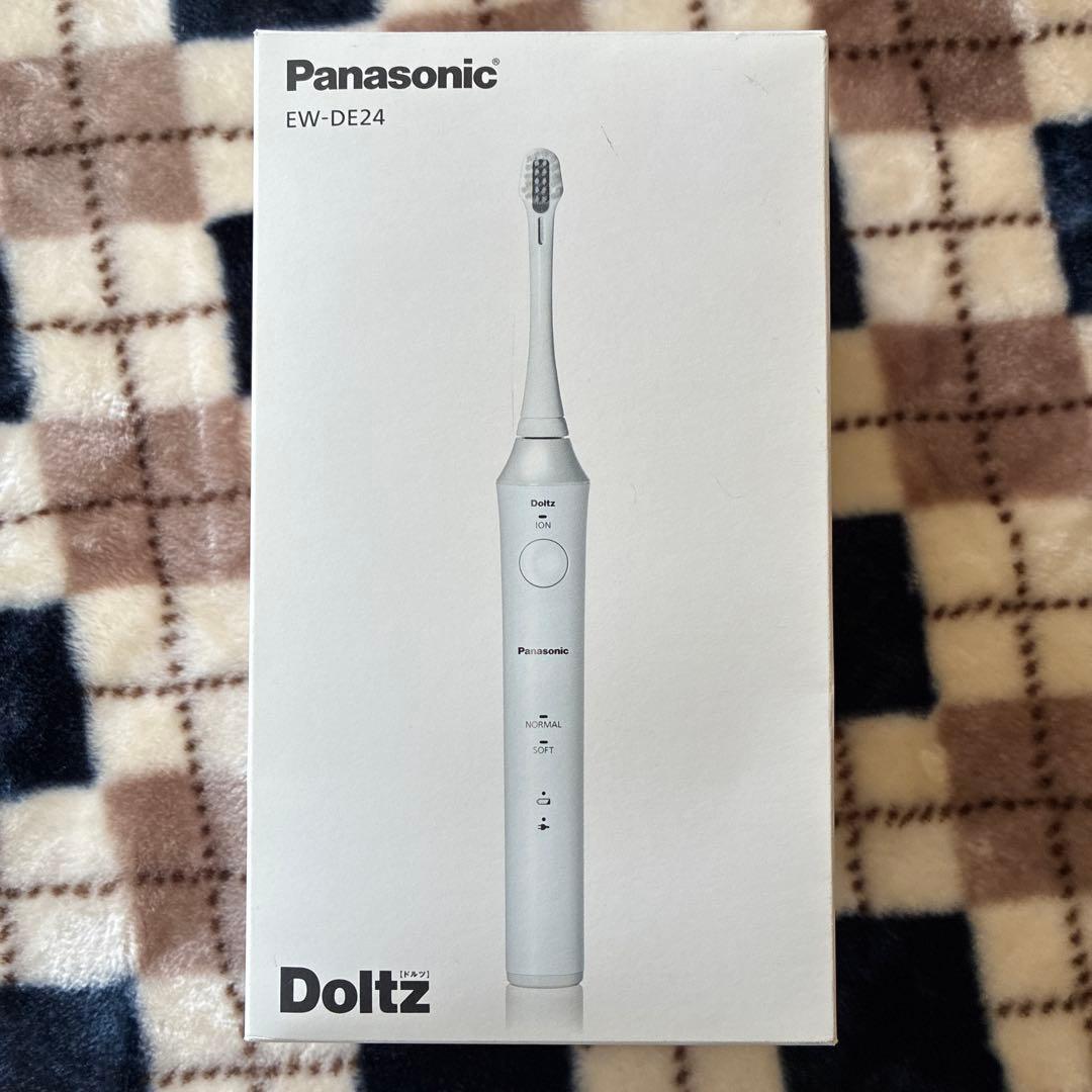 Panasonic 音波振動ハブラシ ドルツEW-DE24-W