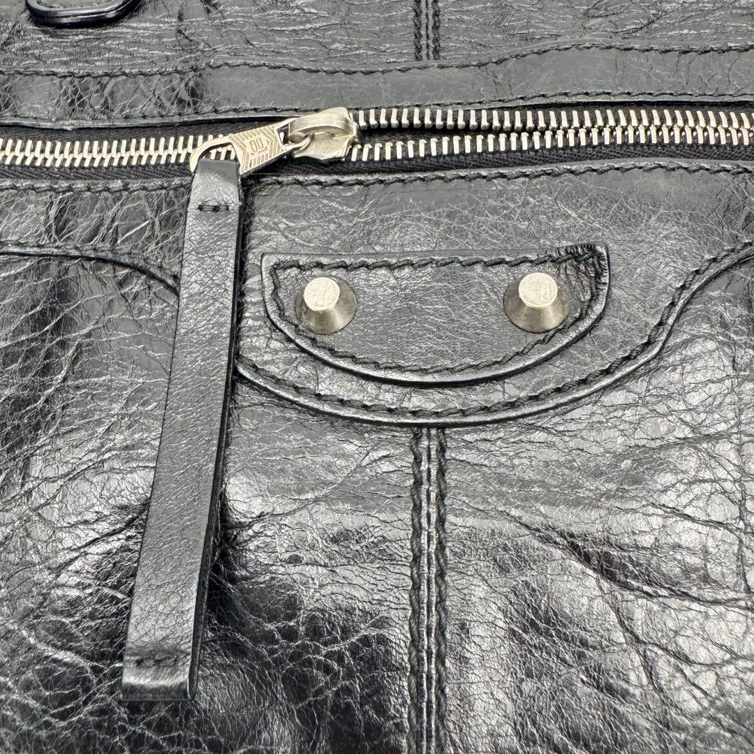 バレンシアガ クラシック ミニフォルダー ビジネスバッグ ブリーフケース 黒