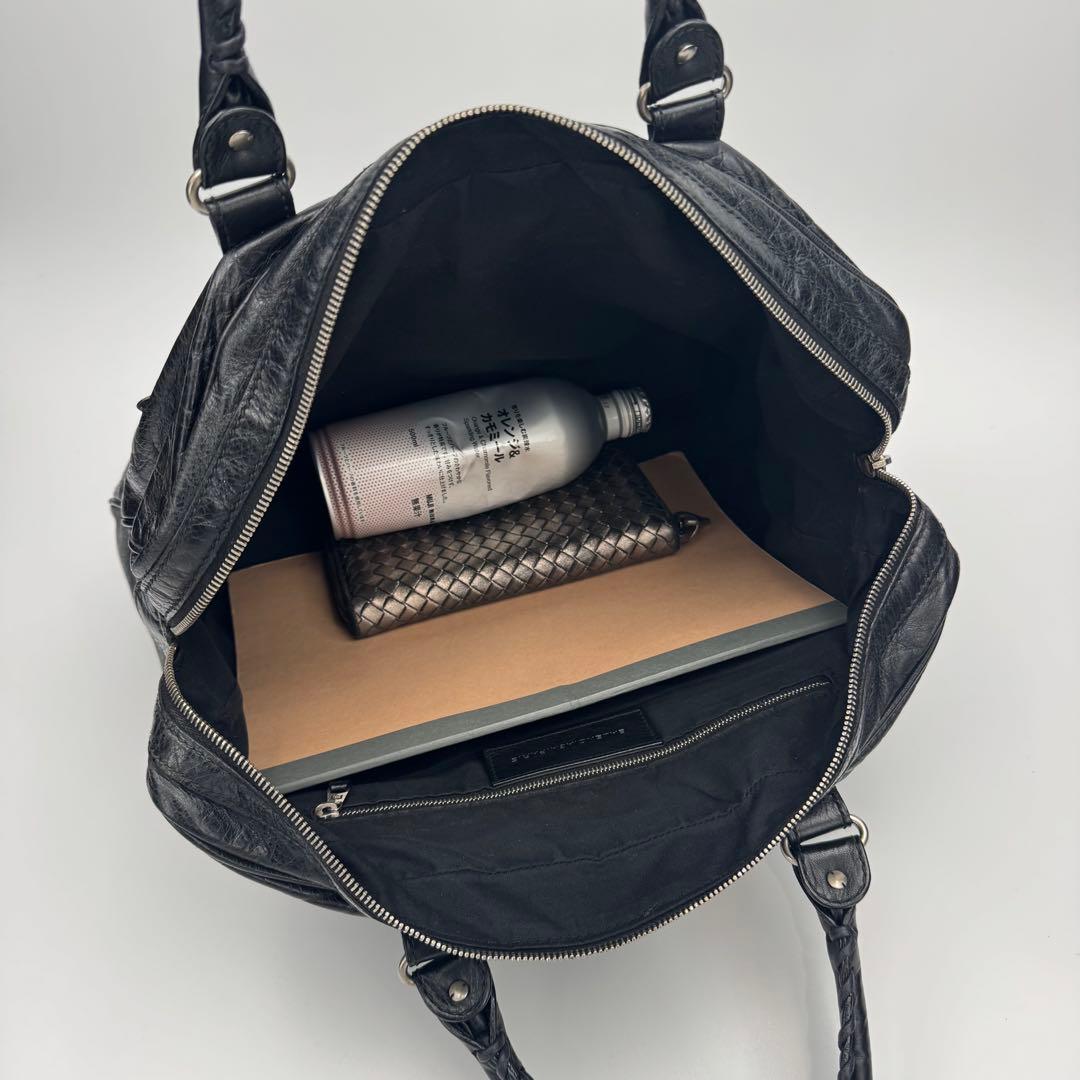 バレンシアガ クラシック ミニフォルダー ビジネスバッグ ブリーフケース 黒