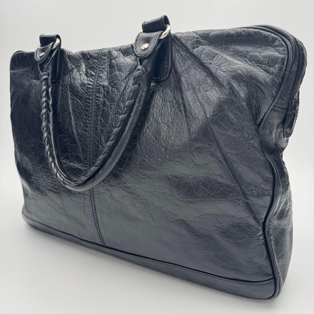 バレンシアガ クラシック ミニフォルダー ビジネスバッグ ブリーフケース 黒