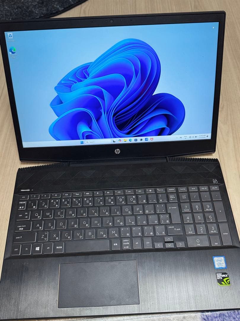 Windowsノート本体 HP Pavilion Gaming Laptop 15 Ci7-8750H