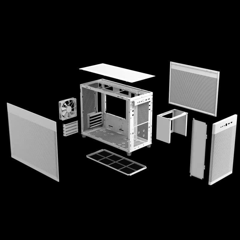 ASUS Prime AP201 MicroATX Case 側面メッシュタイプ