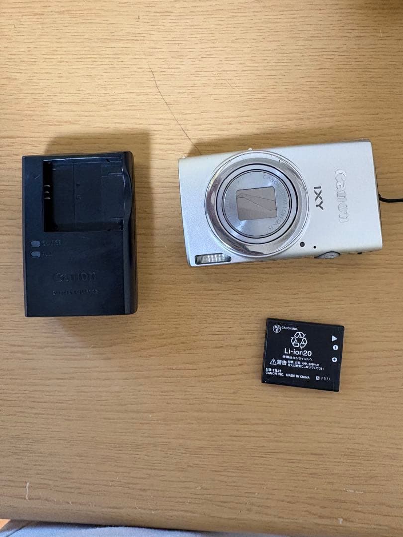 Canon IXY630 シルバー バッテリーチャージャー付き【動作確認済】