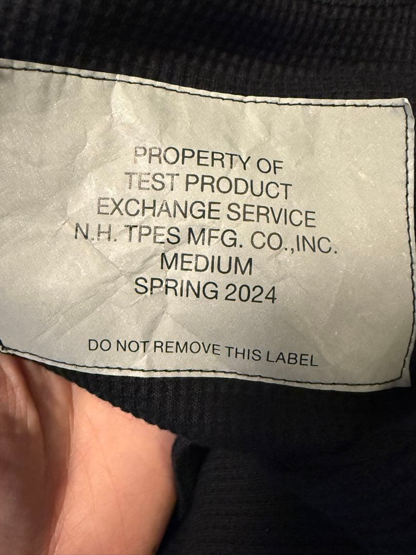 【美品】N.HOOLYWOOD ワッフルシャツ