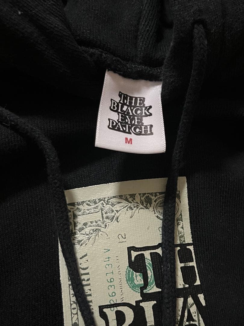 THE BLACK EYE PATCH ブラック パーカー M