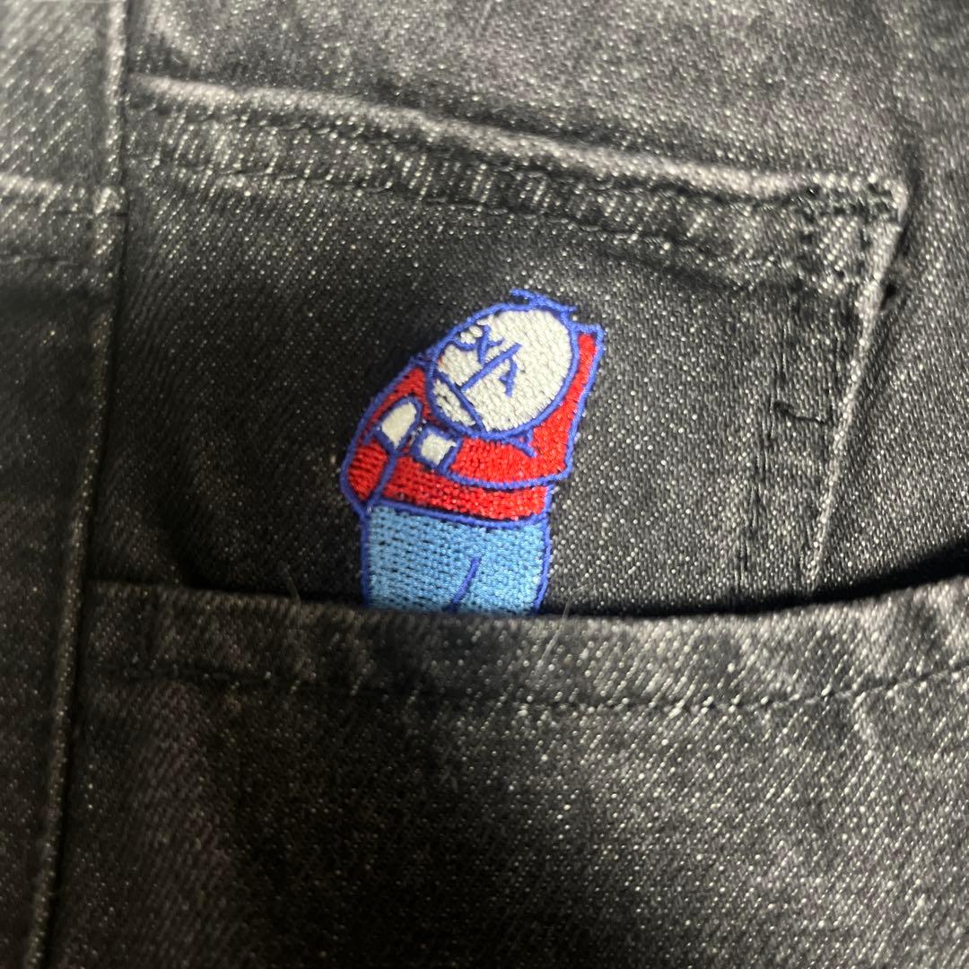 BIG BOY ブラックデニムパンツ Mサイズ