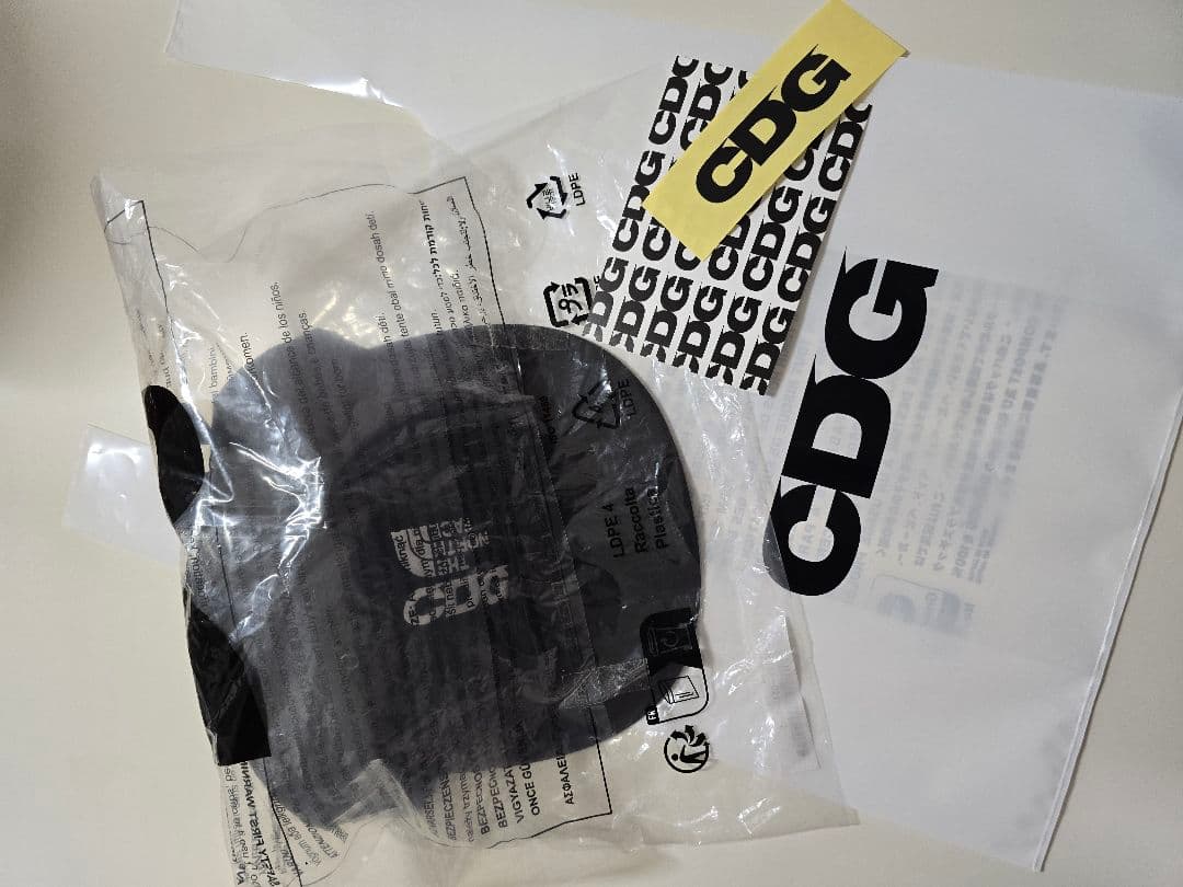 【新品未使用】CDG x THE NORTH FACE NYLON CAP