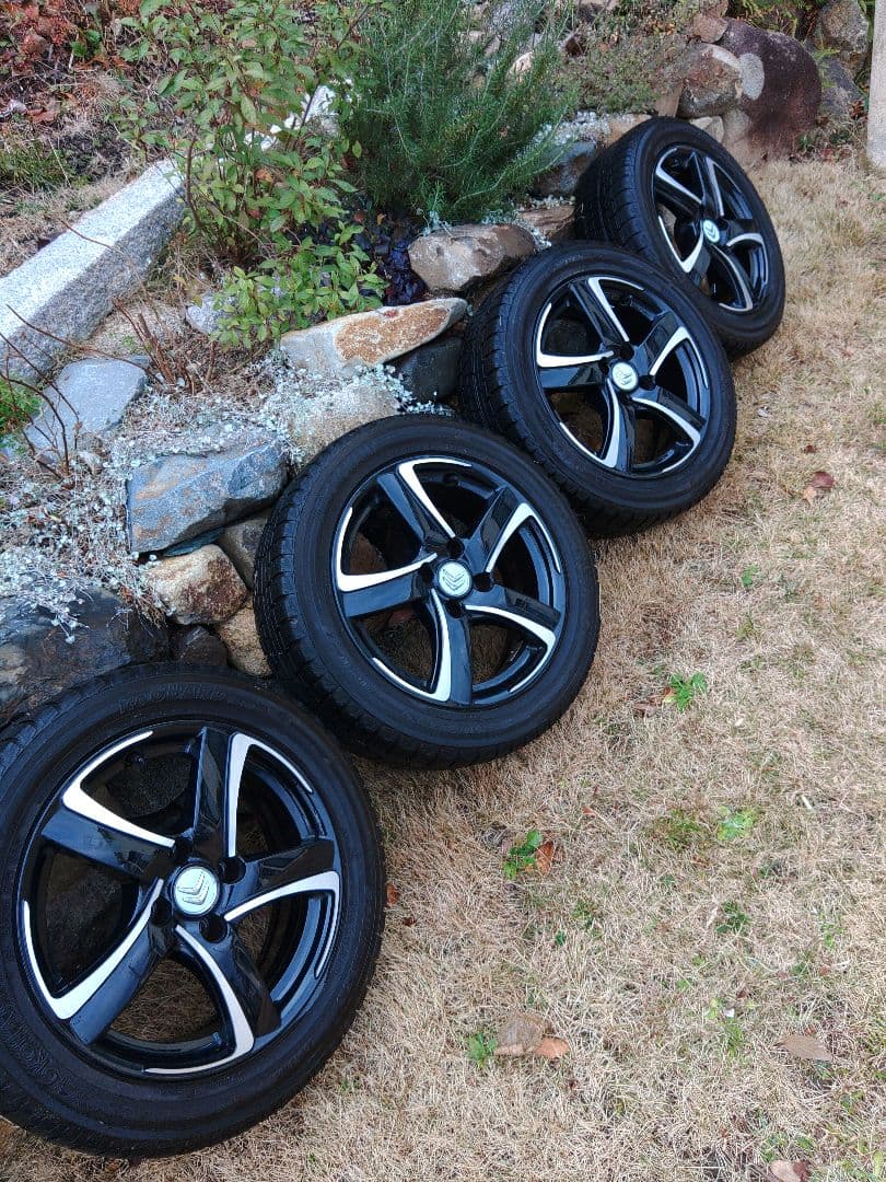 16インチ ホイールセット ブラック シルバー シトロエン DS3 純正