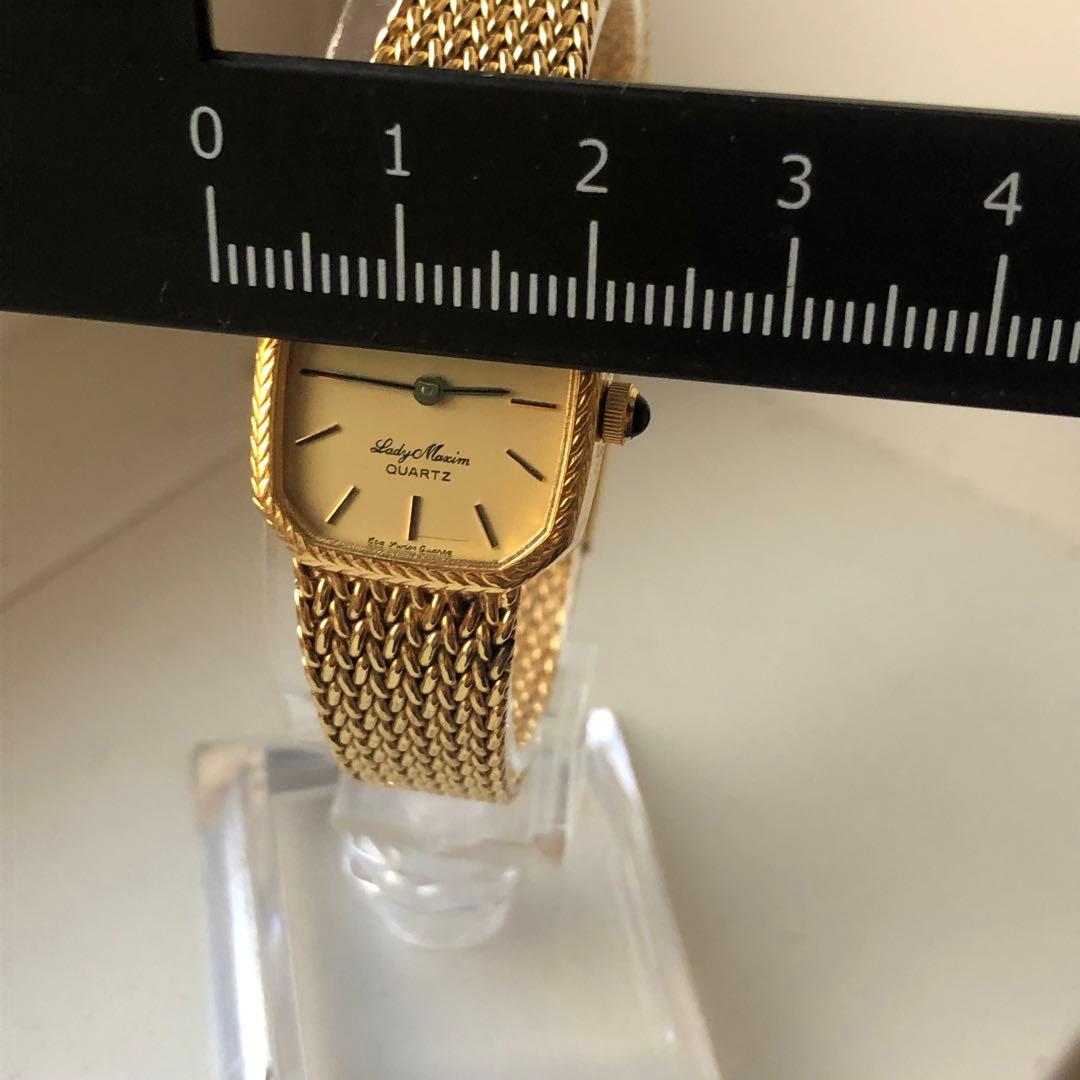 Waltham Lady Martin ゴールドクォーツ時計