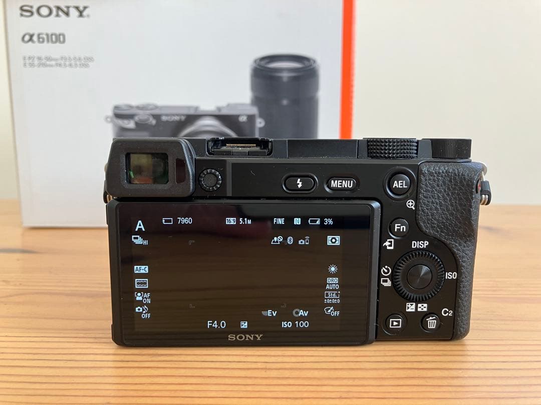 Sony α6100 ミラーレス一眼 本体 + ダブルズームレンズキット