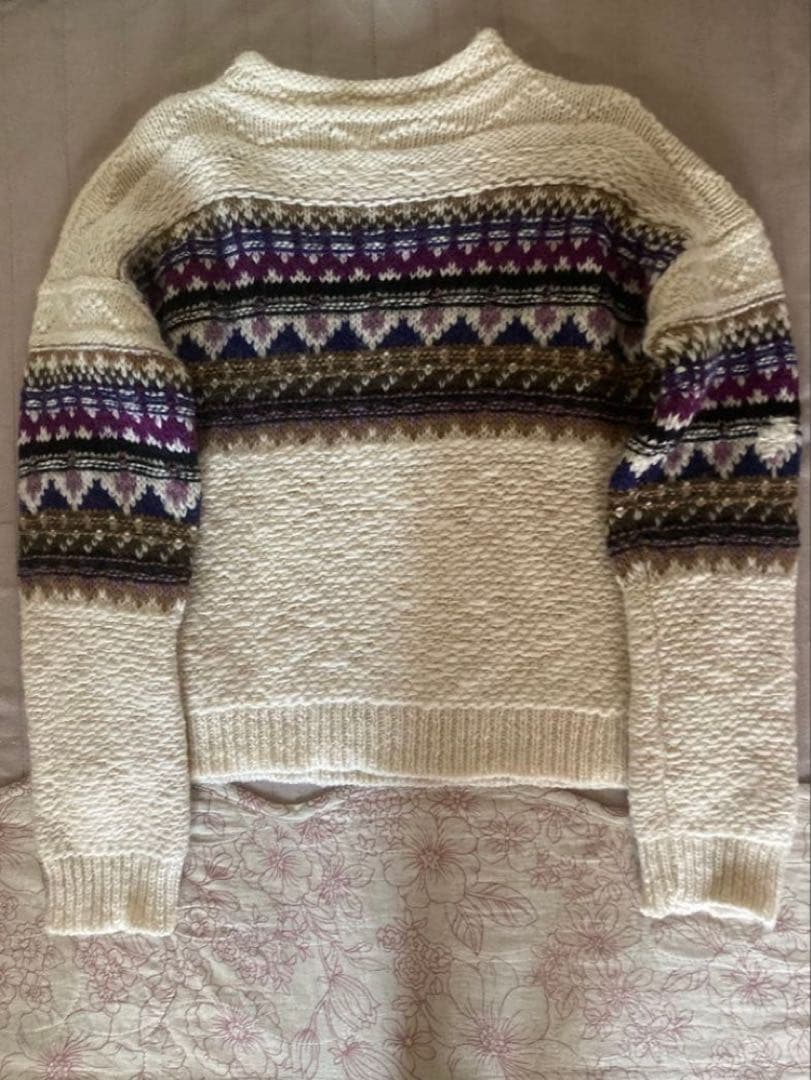 イザベルマランエトワール　ノルディック柄 ニット　セーター