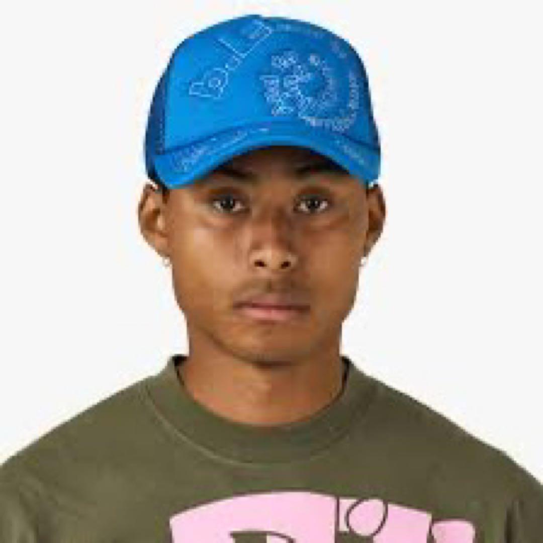 【希少】b.Eautiful メッシュキャップ 青