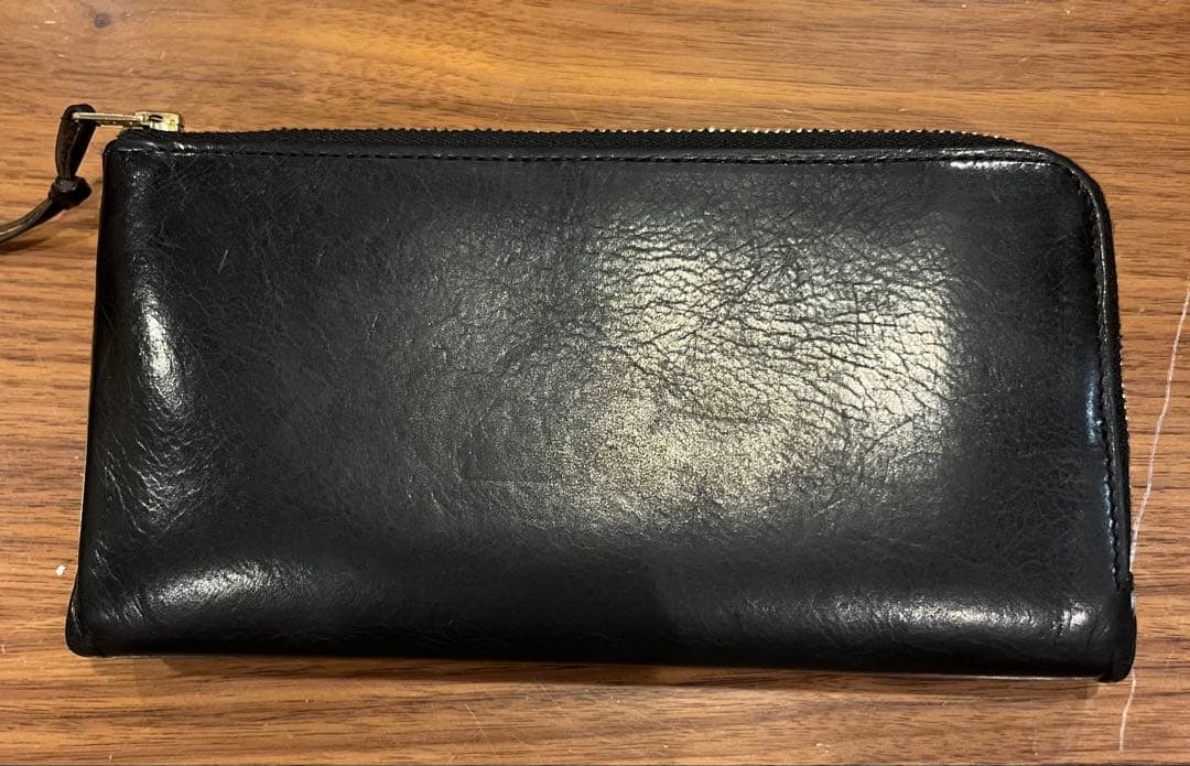 (美品) PORTER ポーター SOAK ソーク　長財布　ブラック