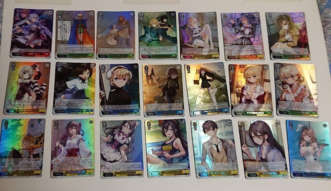 ヴァイスシュヴァルツ ヴァイス RRR SR まとめ売り 121枚