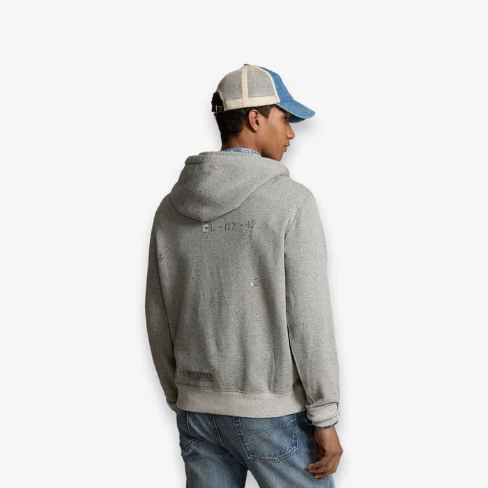 新品 ポロ ラルフローレン パーカー ポロベア クマ フーディー 裏起毛 M