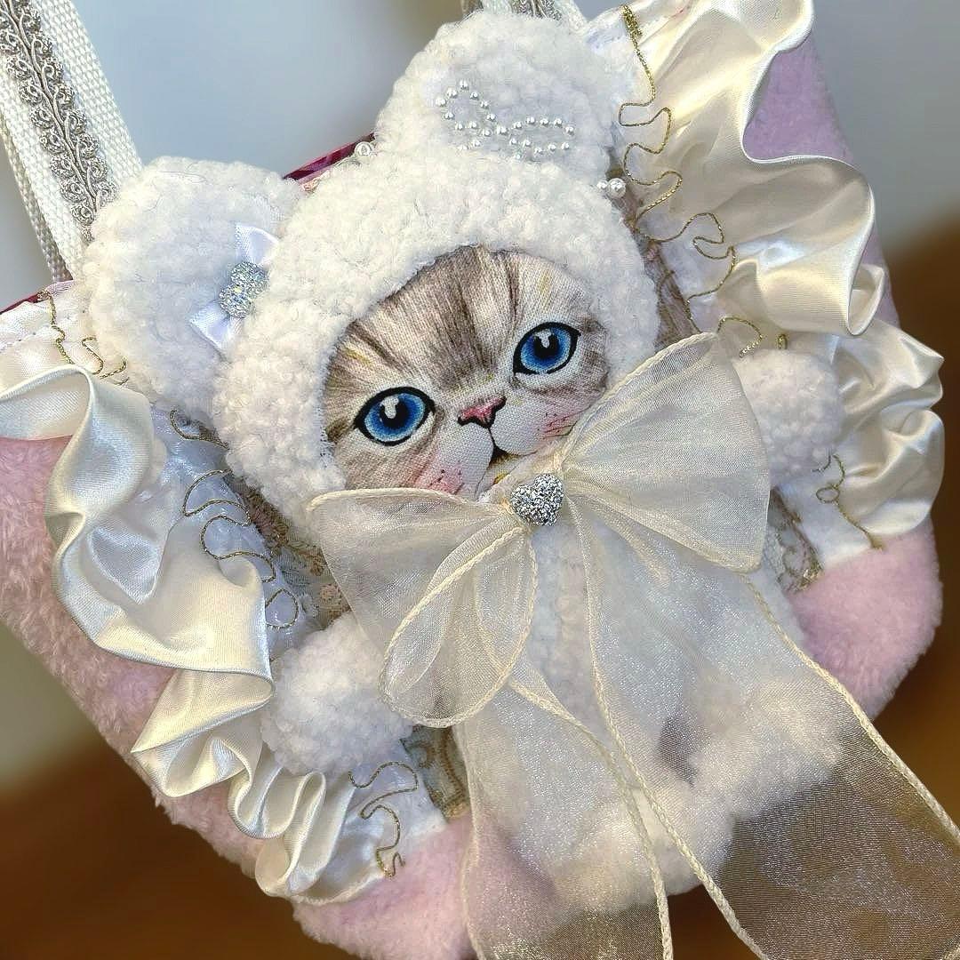 も*❤様 コヤンイサムチョン　♡おすわりくまルミちゃん♡ インド刺繍モコモコ　ト