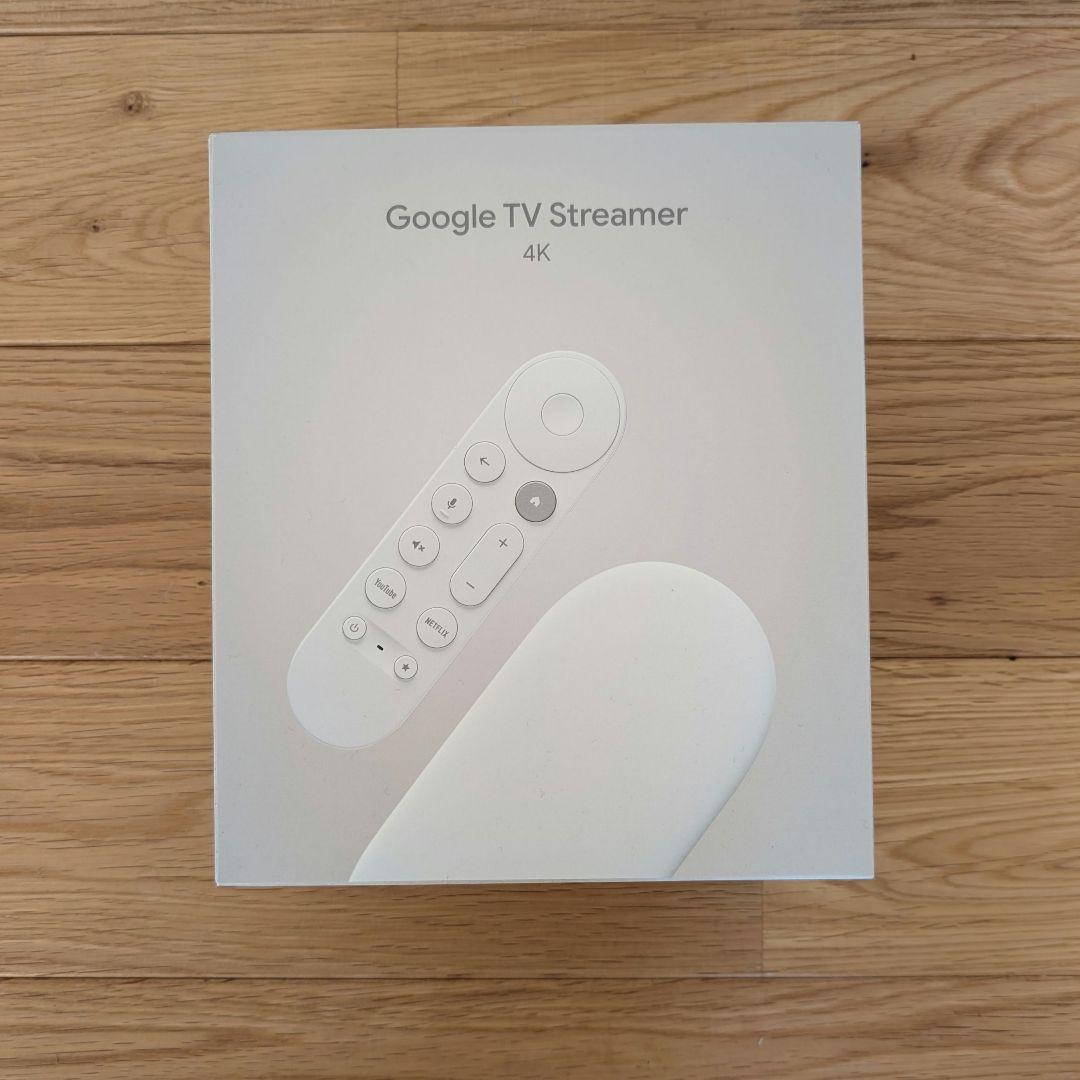 新品 Google TV Streamer 4K 本体