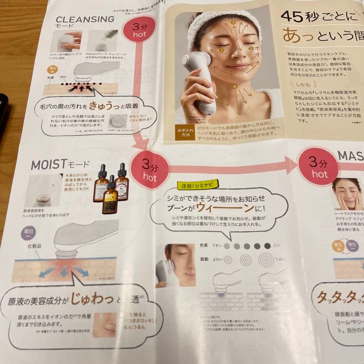 多機能温冷美顔器