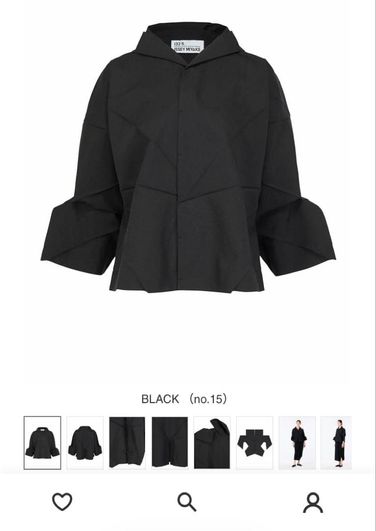 ア*ス様 132 5. ISSEY MIYAKE ジャケット 132 5. SO