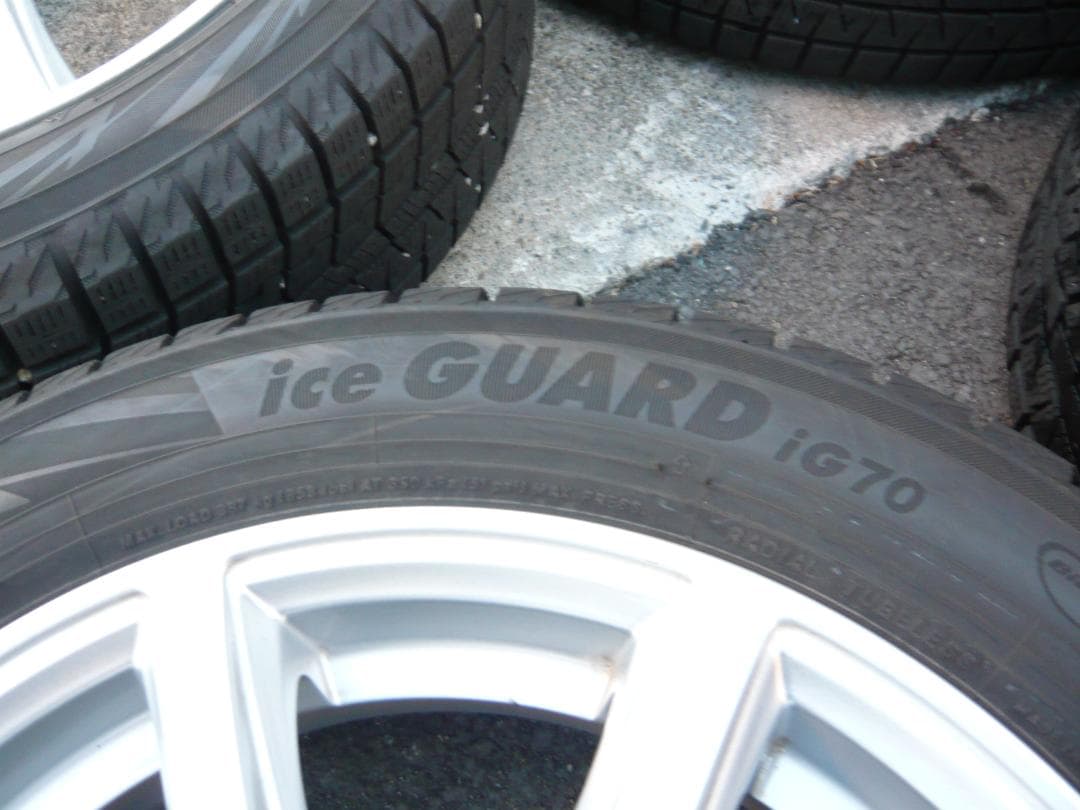 送料込☆中古ヨコハマアイスガードiG70☆155/65R14☆スタッドレスセット