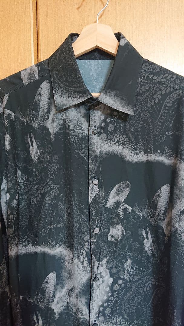 新品タグ付き kiryuyrik・キリュウキリュウ/ダブルカフスシャツ