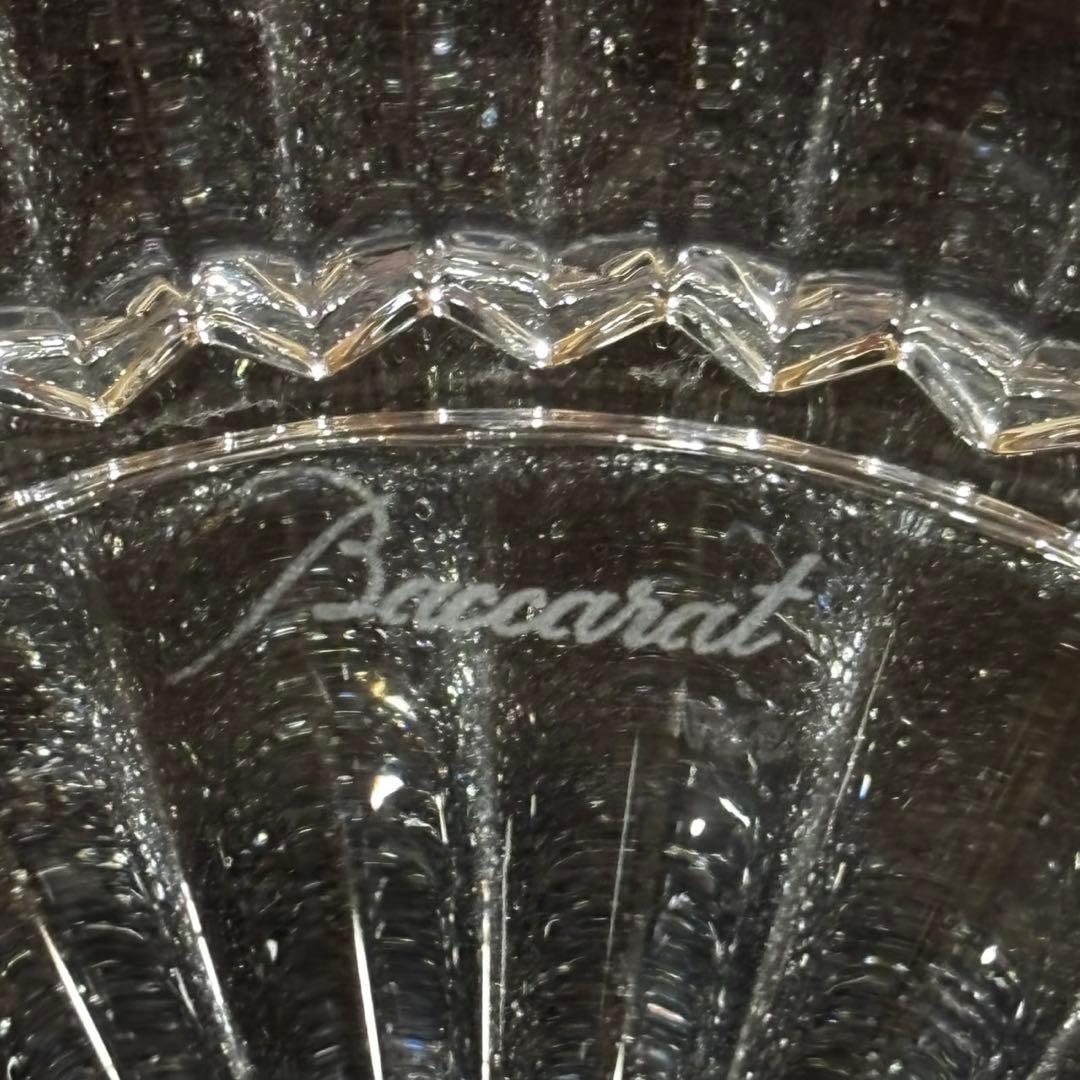 美品 バカラ ミルニュイ ディッシュ プレート 16cm 皿 箱入