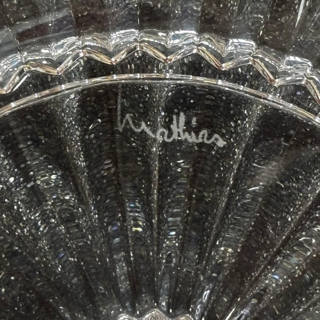 美品 バカラ ミルニュイ ディッシュ プレート 16cm 皿 箱入