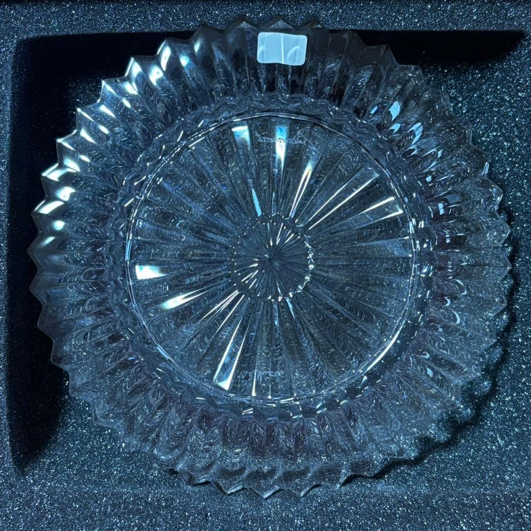 美品 バカラ ミルニュイ ディッシュ プレート 16cm 皿 箱入