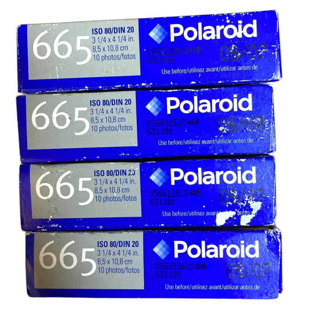 【激レア】ブローニー用　Polaroid665 未開封品 ポラロイド