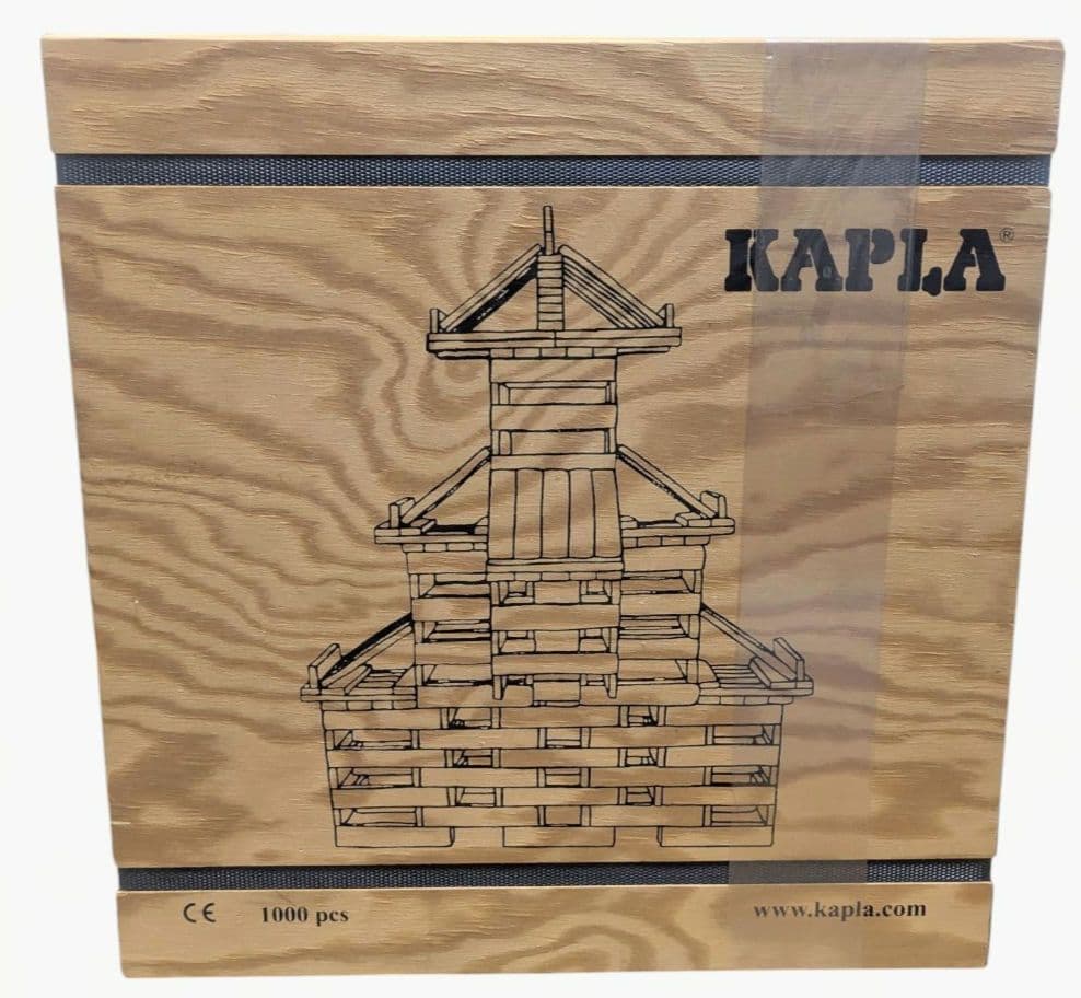 【美品】KAPLA1000ピース（995ピースのみ） 知育玩具 キャスター付き