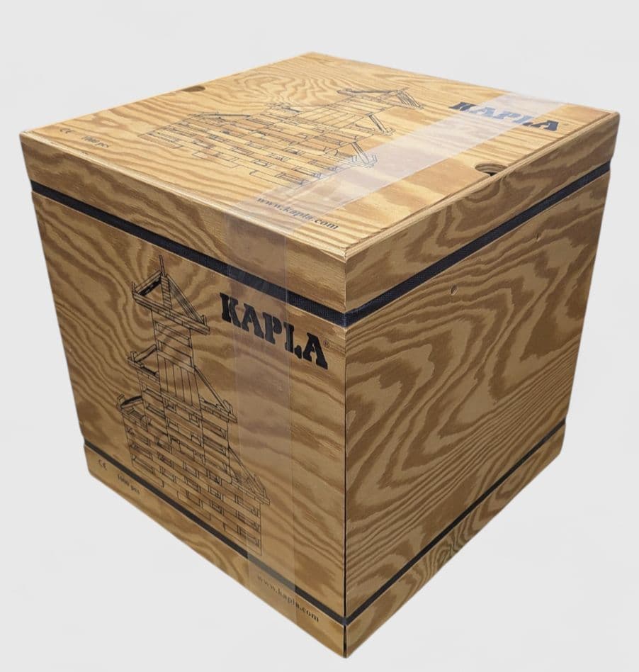 【美品】KAPLA1000ピース（995ピースのみ） 知育玩具 キャスター付き