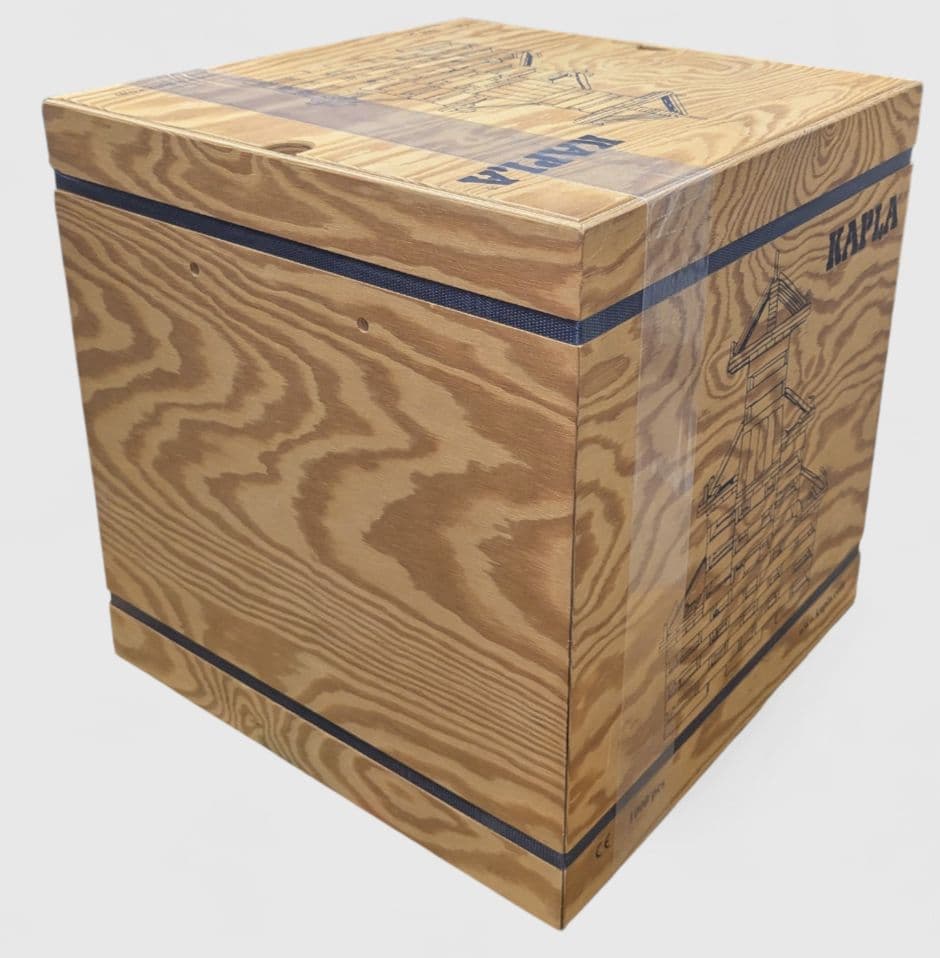 【美品】KAPLA1000ピース（995ピースのみ） 知育玩具 キャスター付き