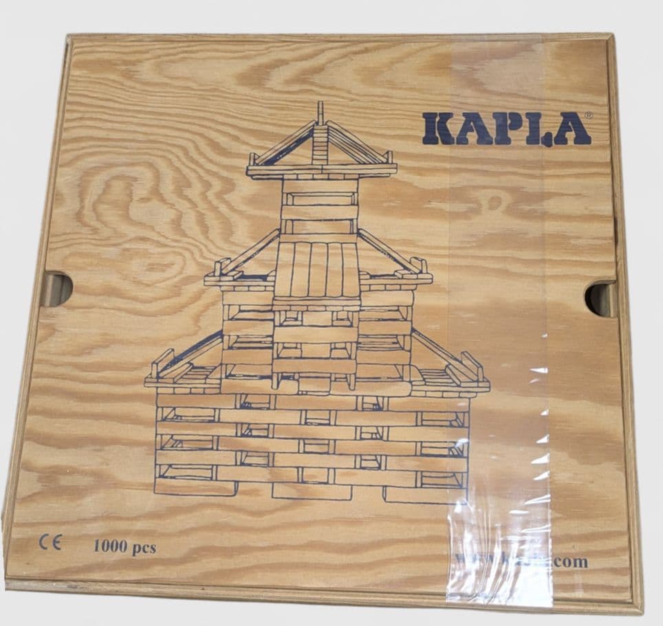 【美品】KAPLA1000ピース（995ピースのみ） 知育玩具 キャスター付き