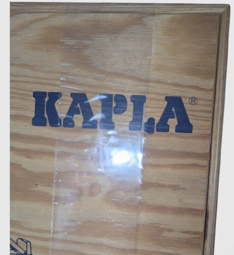 【美品】KAPLA1000ピース（995ピースのみ） 知育玩具 キャスター付き