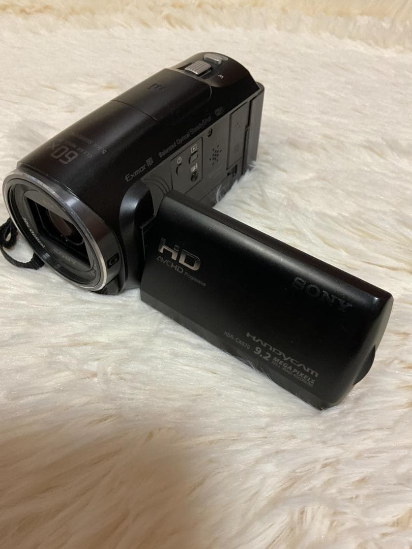 【簡易動作確認済】SONY HDR-CX670 ブラック デジタルビデオカメラ