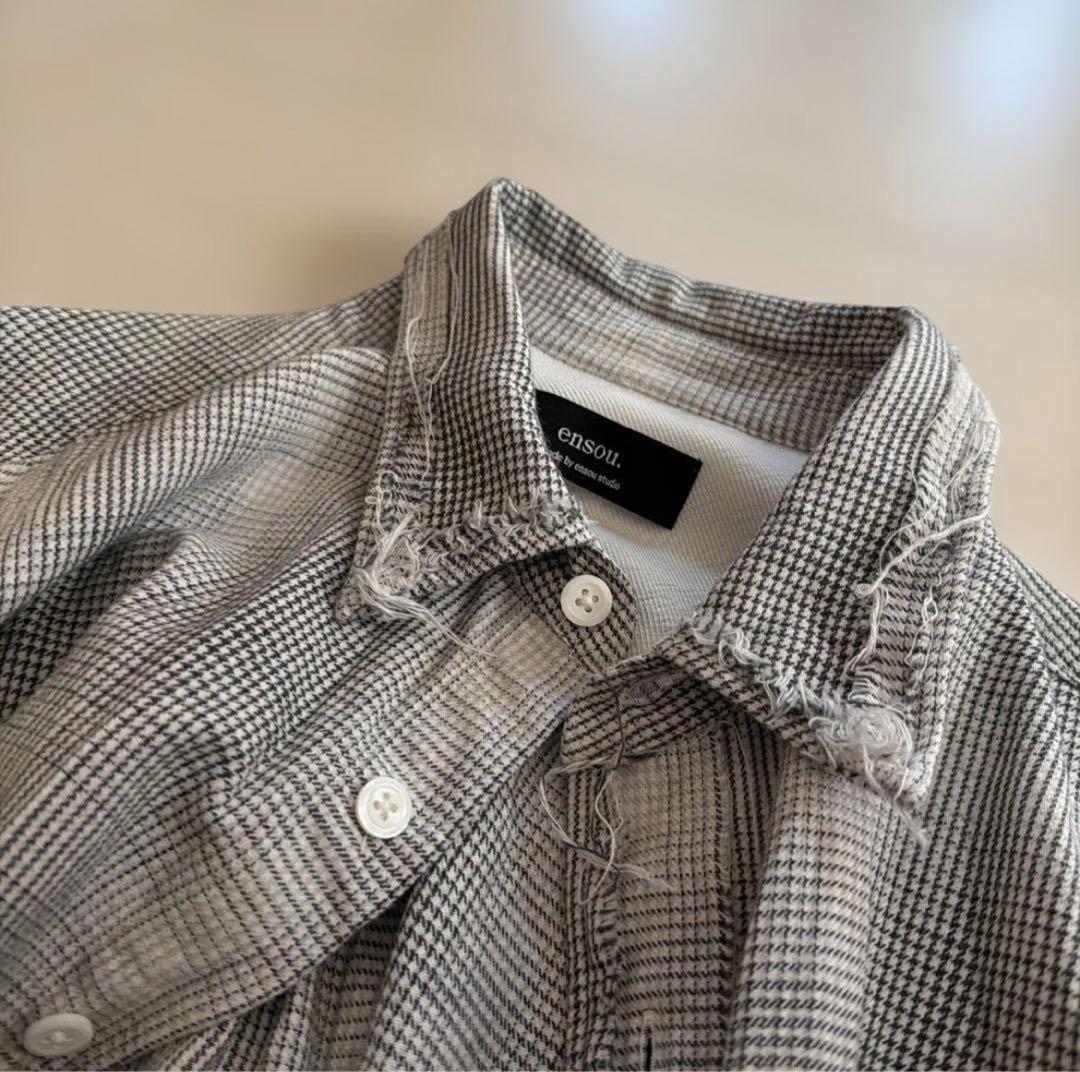 トップス ensou. Rough Cut Shirt