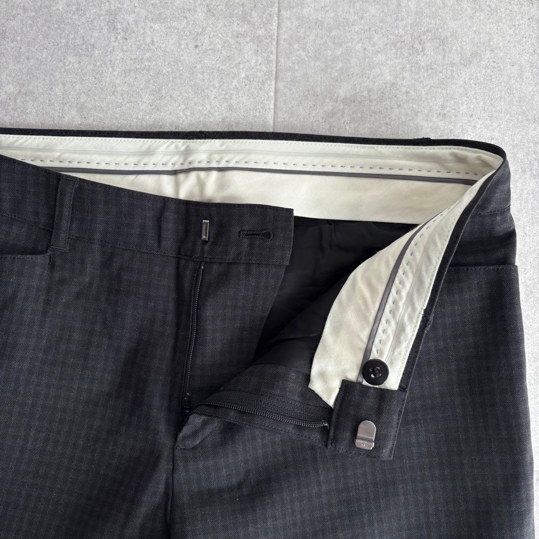 美品✨ NEWYORKER CERRUTI チェック パンツスーツ ブラック 9