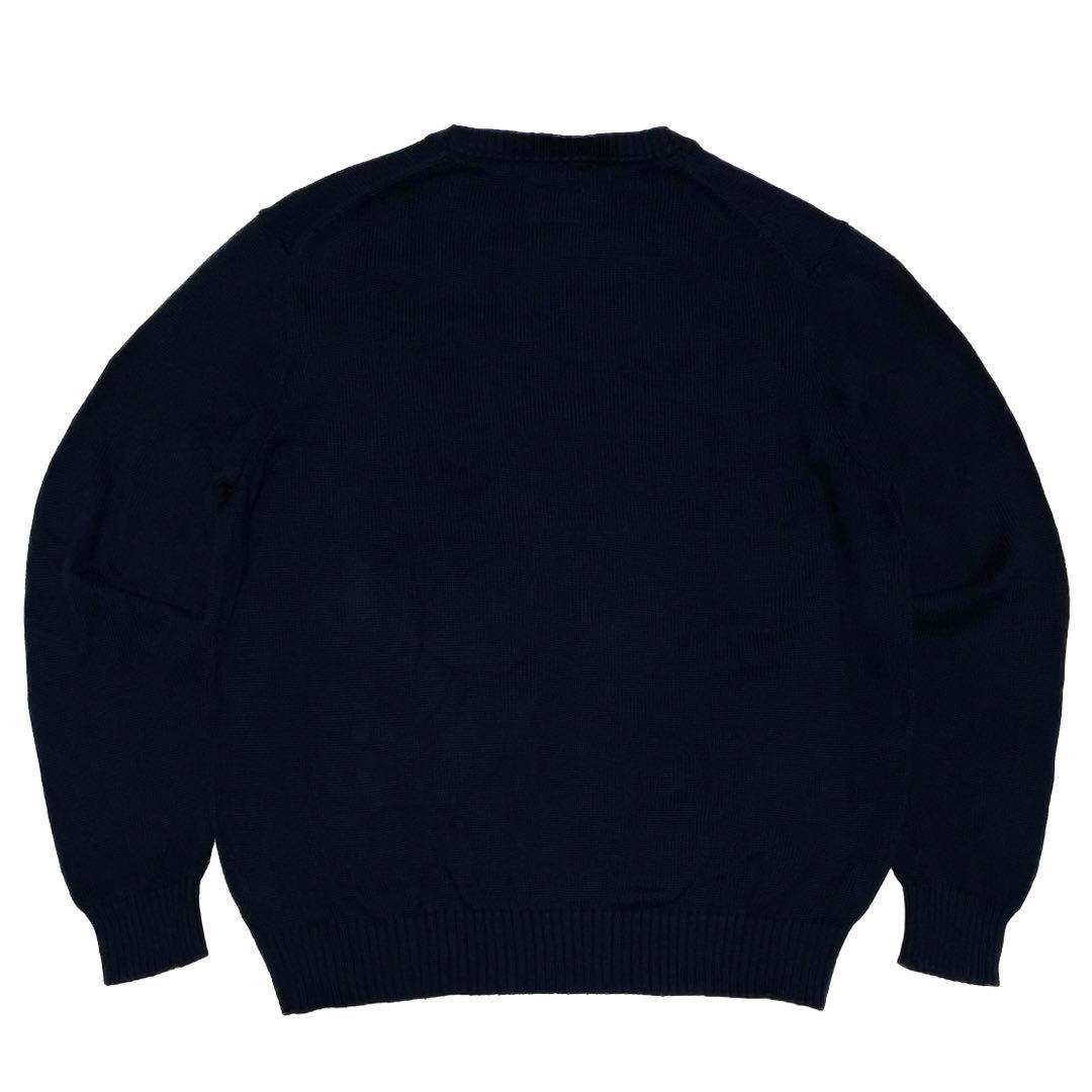 ST. JOHN'S BAY コットンニット ブラック 無地