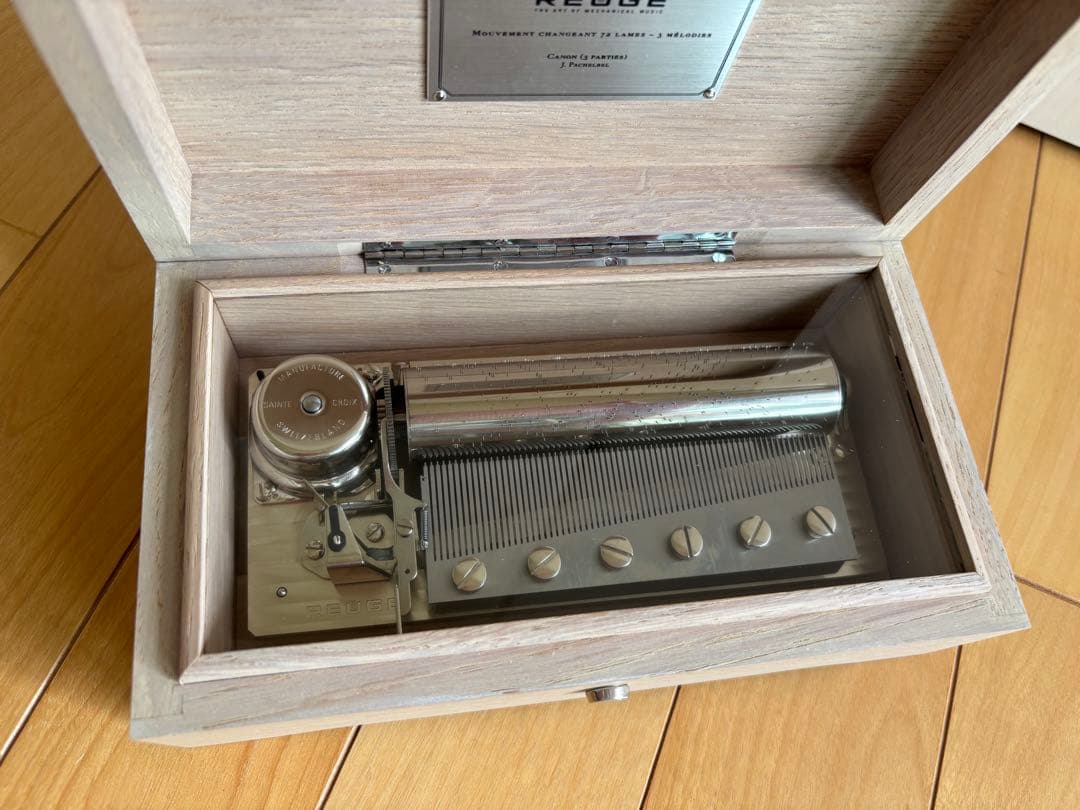 レア　リュージュ　REUGE　72弁　オルゴール　パッヘルベルのカノン　Pure