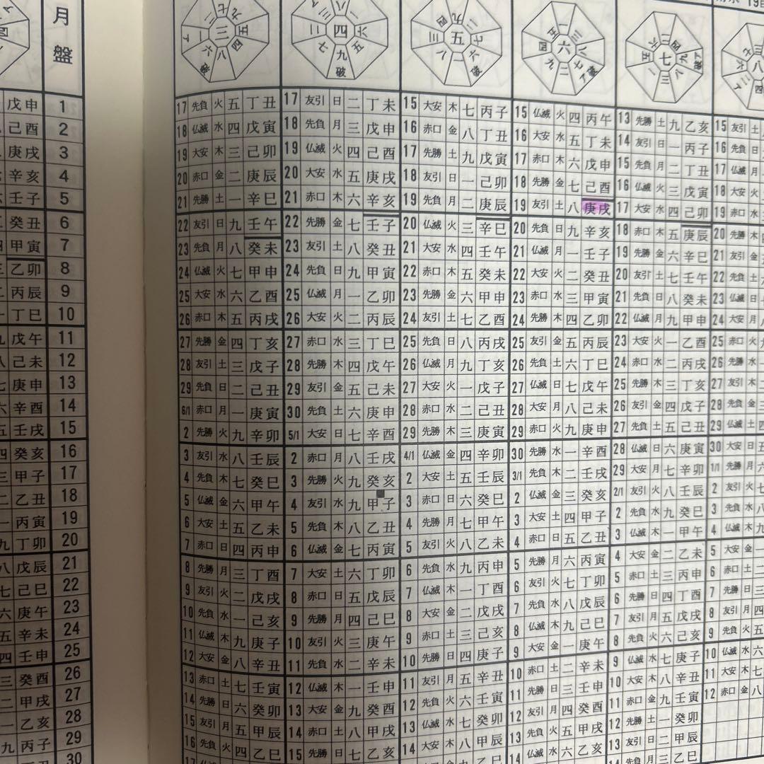 令和・万年暦 平成30年〜令和45年　B5サイズ