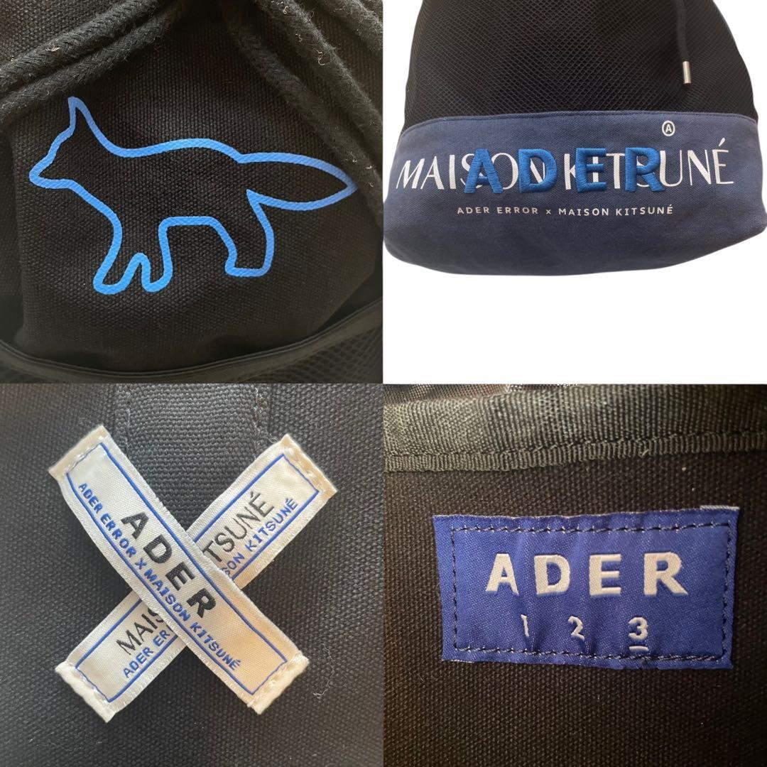 アーダーエラー メゾンキツネ コラボ 巾着 トートバッグ ロゴ