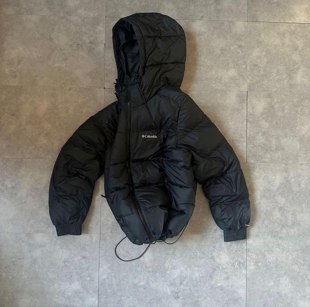 【即完サイズ‼️】極暖columbia ダウンジャケット　ブラック　M