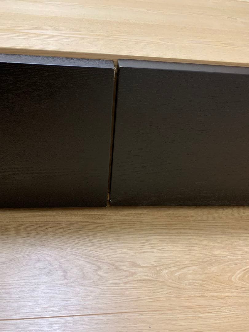 ニトリ 収納付 ダブルベッドフレーム ダークブラウン