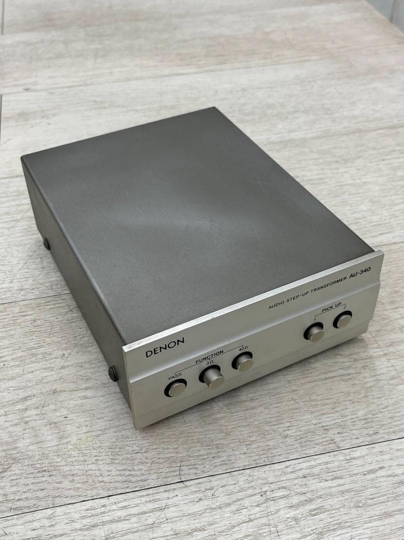 DENON MC昇圧トランス AU-340 ステップアップトランス 動作未確認